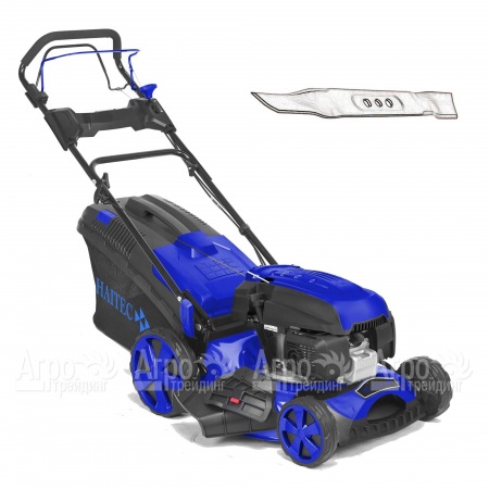 Газонокосилка бензиновая Haitec HT-RM462ES + запасной нож в Саратове