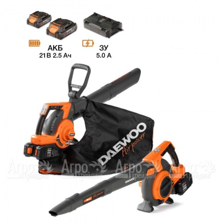 Воздуходувка аккумуляторная Daewoo DABL 9042Li SET в Саратове