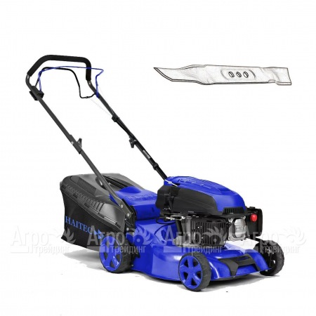 Газонокосилка бензиновая Haitec HT-RM420 + запасной нож в Саратове