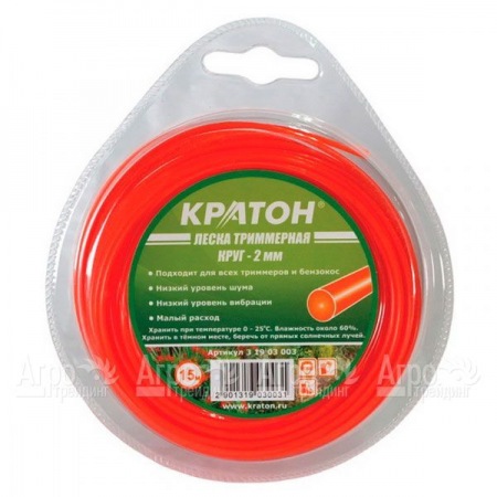 Леска триммерная Кратон Круг-2мм в Саратове