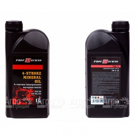 Масло Profftechno 4Т минерал SAE 30, 1 л для 4-х тактных двигателей  в Саратове