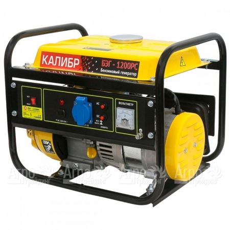 Бензогенератор Калибр БЭГ-1200РС 0.8 кВт в Саратове