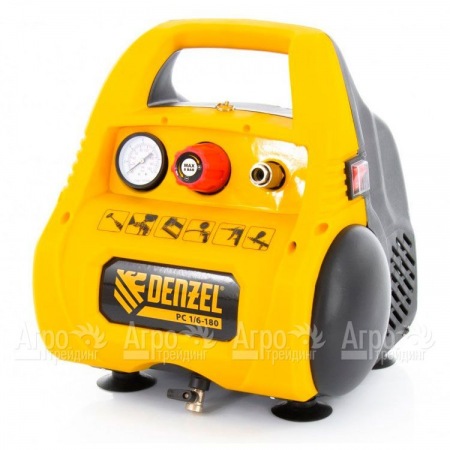 Компрессор воздушный безмасляный Denzel РС 1/6-180 в Саратове