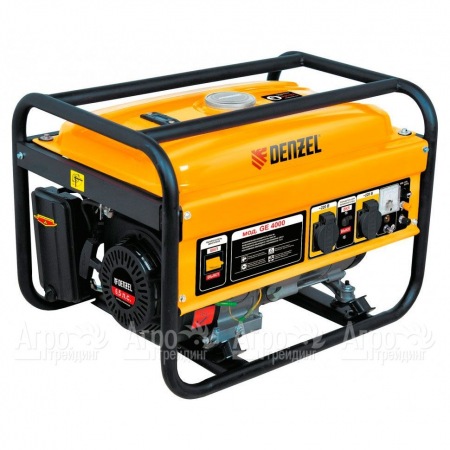 Бензогенератор Denzel GE 4000 3 кВт в Саратове