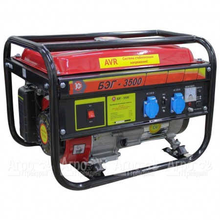 Бензогенератор Калибр БЭГ-3500 3 кВт в Саратове