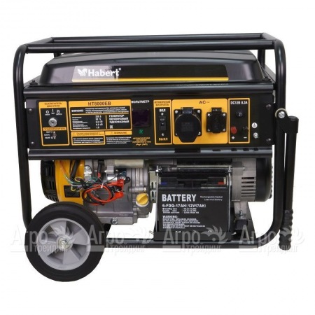 Бензогенератор Habert HT8000EB 6 кВт в Саратове