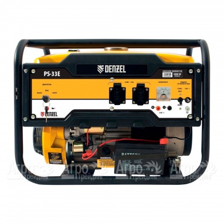 Бензогенератор Denzel PS-33E 3 кВт в Саратове