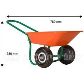 Тачка детская двухколесная Haemmerlin Twiny 1260  в Саратове