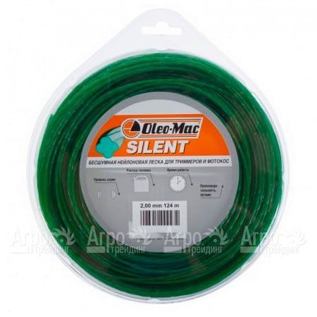 Леска 2.4 мм 88 м Black Titanium Twist для триммеров Oleo-Mac  в Саратове