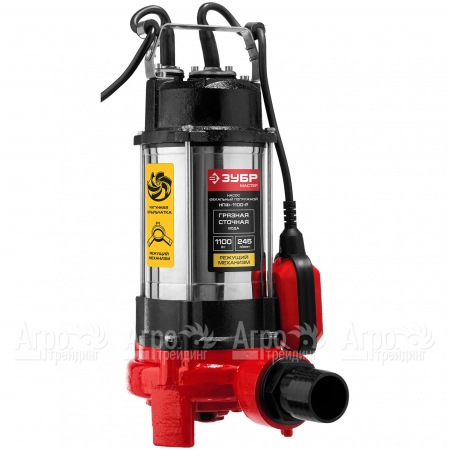 Фекальный насос Зубр НПФ-1100-Р в Саратове