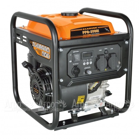 Бензогенератор инверторный Carver PPG-3900I 3 кВт  в Саратове