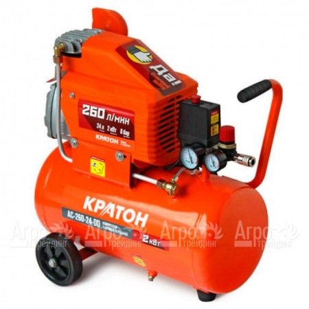 Компрессор поршневой масляный Кратон AC-260-24-DD в Саратове