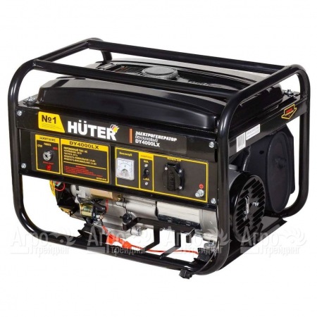 Бензиновый генератор Huter DY4000LX 3 кВт - электростартер в Саратове