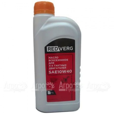 Масло полусинтетическое RedVerg SAE 10W40 1 л для 4-х тактных двигателей в Саратове