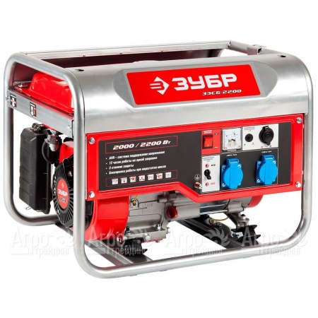 Бензогенератор Зубр ЗЭСБ-2200 2.2 кВт в Саратове