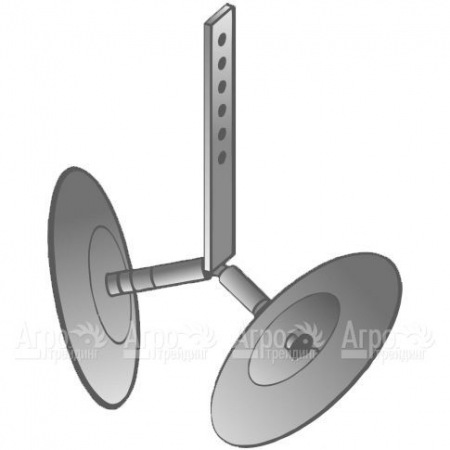 Окучник дисковый без сцепки для культиваторов Целина 500, 404, 406 в Саратове