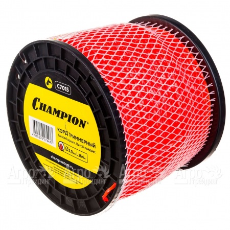 Корд триммерный Champion Twisted Square 3.0мм, 164м (витой квадрат)+нож  в Саратове