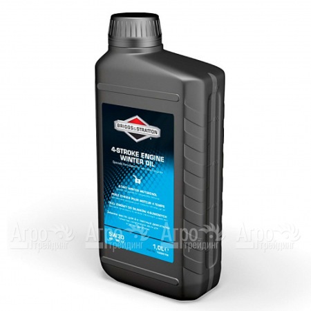 Масло синтетическое зимнее Briggs&Stratton SAE 5W30 1 л для 4-тактных двигателей в Саратове