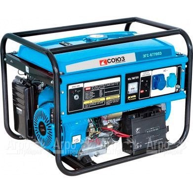 Бензогенератор Союз ЭГС-87700Э 6 кВт в Саратове