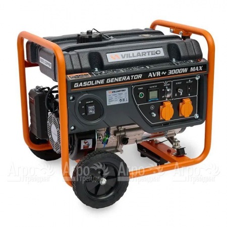 Бензогенератор Villartec GG3400WС 2.6 кВт в Саратове