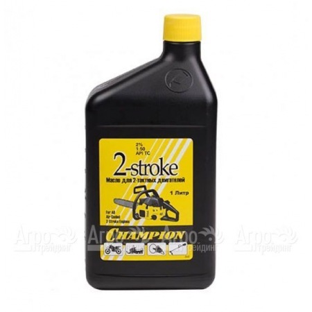Масло минеральное Champion TSC-3 1 л для 2-тактных двигателей в Саратове