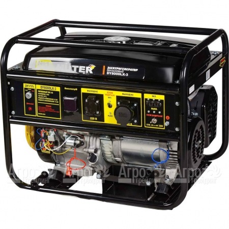 Бензиновый генератор Huter DY8000LX-3 6.5 кВт в Саратове
