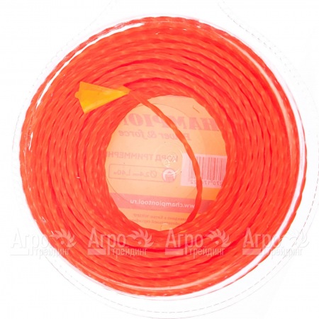Корд триммерный Champion Twisted Square 3.0мм, 300м (витой квадрат)+нож  в Саратове