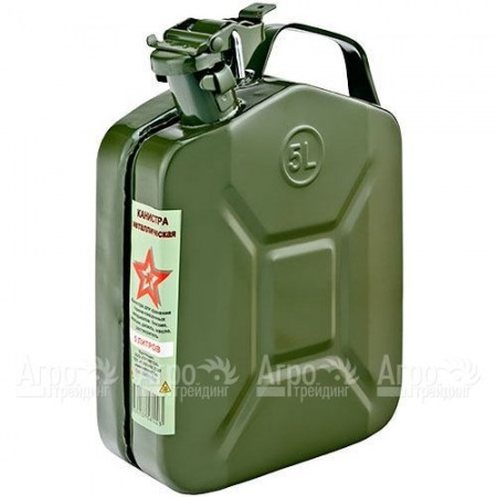 Канистра Звезда 5 л с фиксатором (металл 0.6 мм) в Саратове