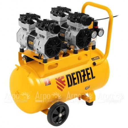 Компрессор безмасляный малошумный Denzel DLS 1500/50 в Саратове