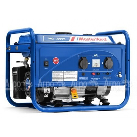 Бензогенератор MasterYard MG 1800R 1.6 кВт в Саратове