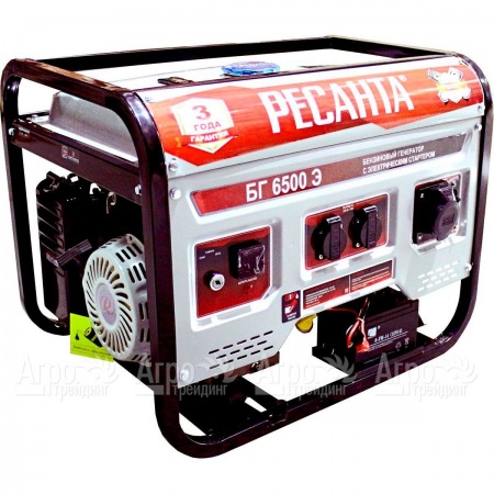 Бензогенератор Ресанта БГ 6500 Э 5 кВт  в Саратове
