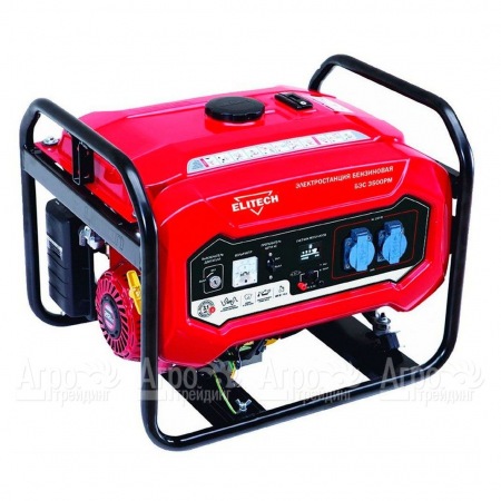 Бензогенератор Elitech БЭС 3500 РМ 2.8 кВт в Саратове