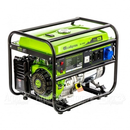 Бензогенератор Сибртех БС-8000 6 кВт в Саратове