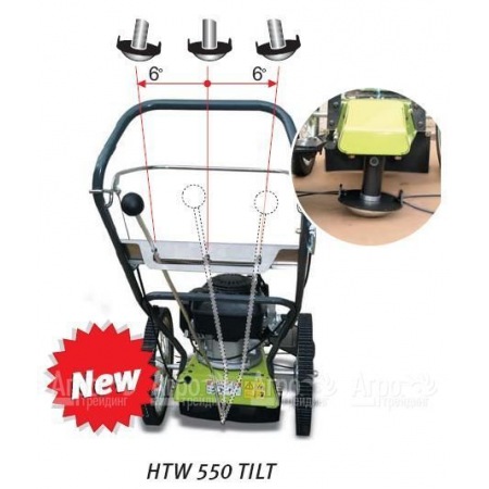 Колесный триммер Grillo HWT 550 Tilt HONDA GCV 160 OHC несамоходный в Саратове
