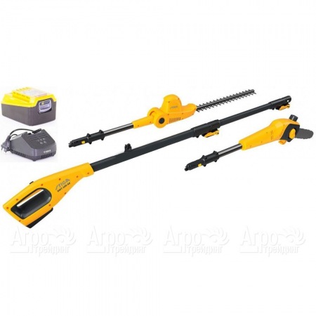 Высоторез аккумуляторный + ножницы для живой изгороди Stiga SMT 100 AE Kit в Саратове