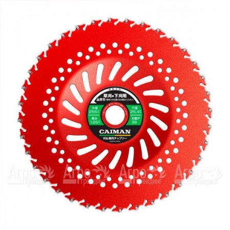Диск японский 10" 255x25x40P (с функцией подрезки под корень) для триммеров Caiman в Саратове