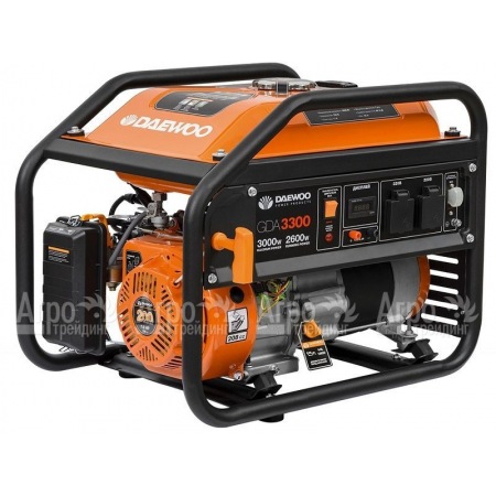 Бензогенератор Daewoo GDA 3300 2.6 кВт в Саратове