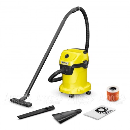 Хозяйственный пылесос Karcher WD 3 V-17/4/35 + Nozzles в Саратове