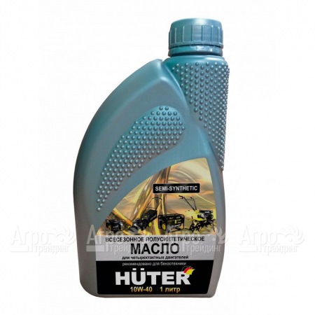 Масло моторное Huter 10W-40, 1 л для 4-х тактных двигателей в Саратове