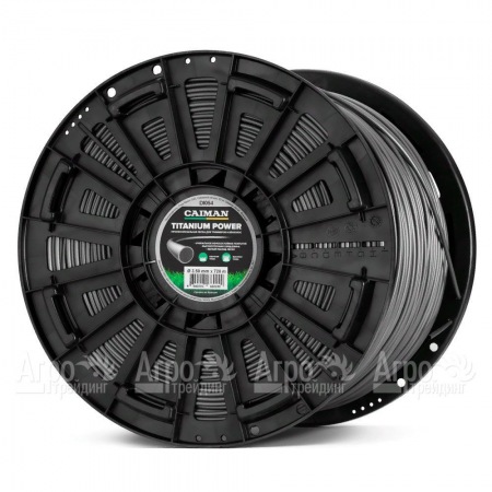 Профессиональная леска Titanium Power круглая 3.5 мм 728 м для триммеров Caiman  в Саратове