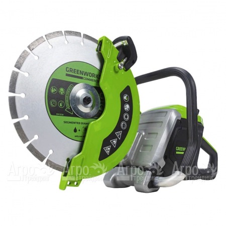 Бетонорез аккумуляторный GreenWorks 1501307 (без аккумулятора и зарядного устройства) в Саратове