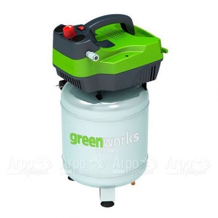 Компрессор электрический безмасляный GreenWorks GAC24V в Саратове