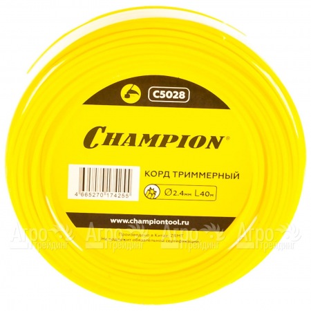 Корд триммерный Champion Star 2.4мм, 40м (звезда)  в Саратове