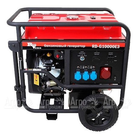 Бензогенератор RedVerg RD-G10000E3 9 кВт в Саратове