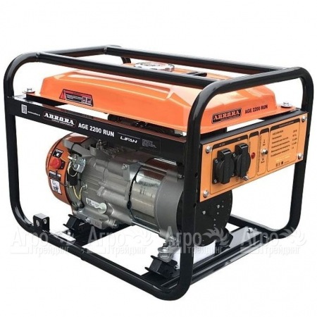 Бензогенератор Aurora AGE 2200 RUN 2 кВт увеличенный бак 9 л в Саратове