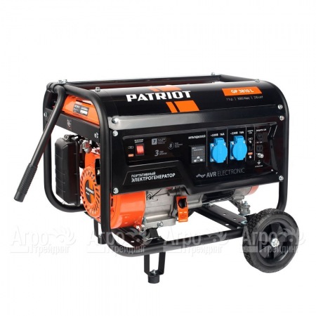 Бензогенератор Patriot GP 3810L 2.8 кВт  в Саратове