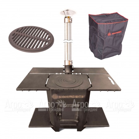 Садовая печь Kolundrov УДачный кулинар-премиум+ в Саратове