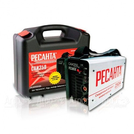 Сварочный инверторный аппарат Ресанта САИ-250 в кейсе в Саратове