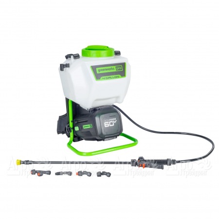 Аккумуляторный опрыскиватель GreenWorks GW-BPS60 (без аккумулятора и зарядного устройства) в Саратове