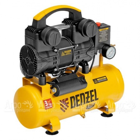 Компрессор поршневой безмасляный Denzel DLP-950/10 в Саратове